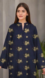 Amna.B-3 Pcs Women's Unstitched Lawn Printed Suit