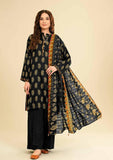 3 Pcs Women's Unstitched Khaddar Printed Suit