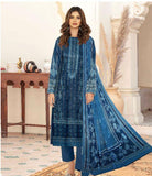 Amna.B-3 Pcs Women's Unstitched Lawn Printed Suit