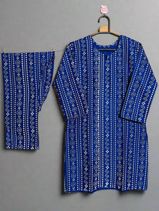 2 piece lelan Chunri Suit